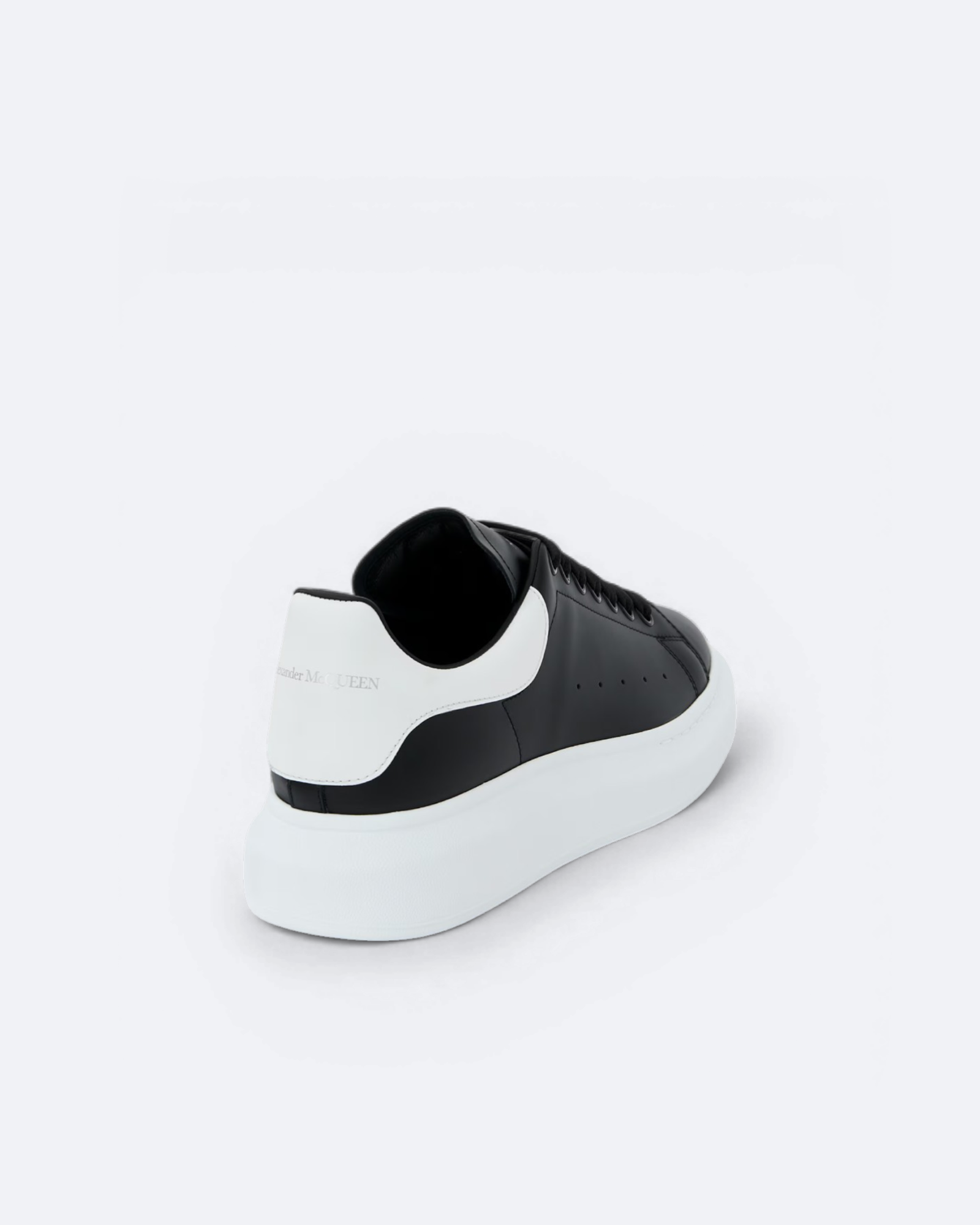 Alexander McQueen - Oversized Sneakers - Black/White