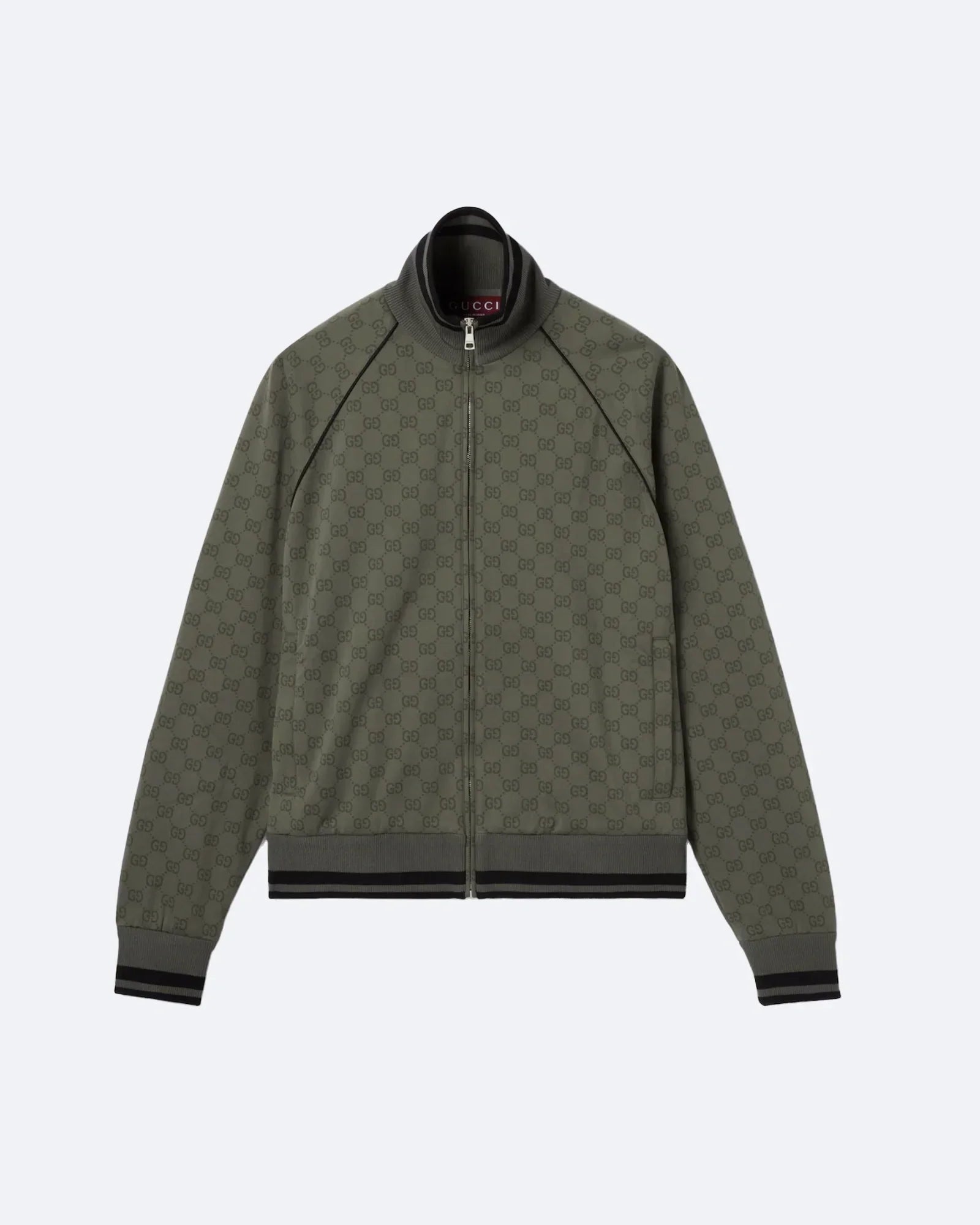 GC - GG Pattern Jacquard Set - Forest Green