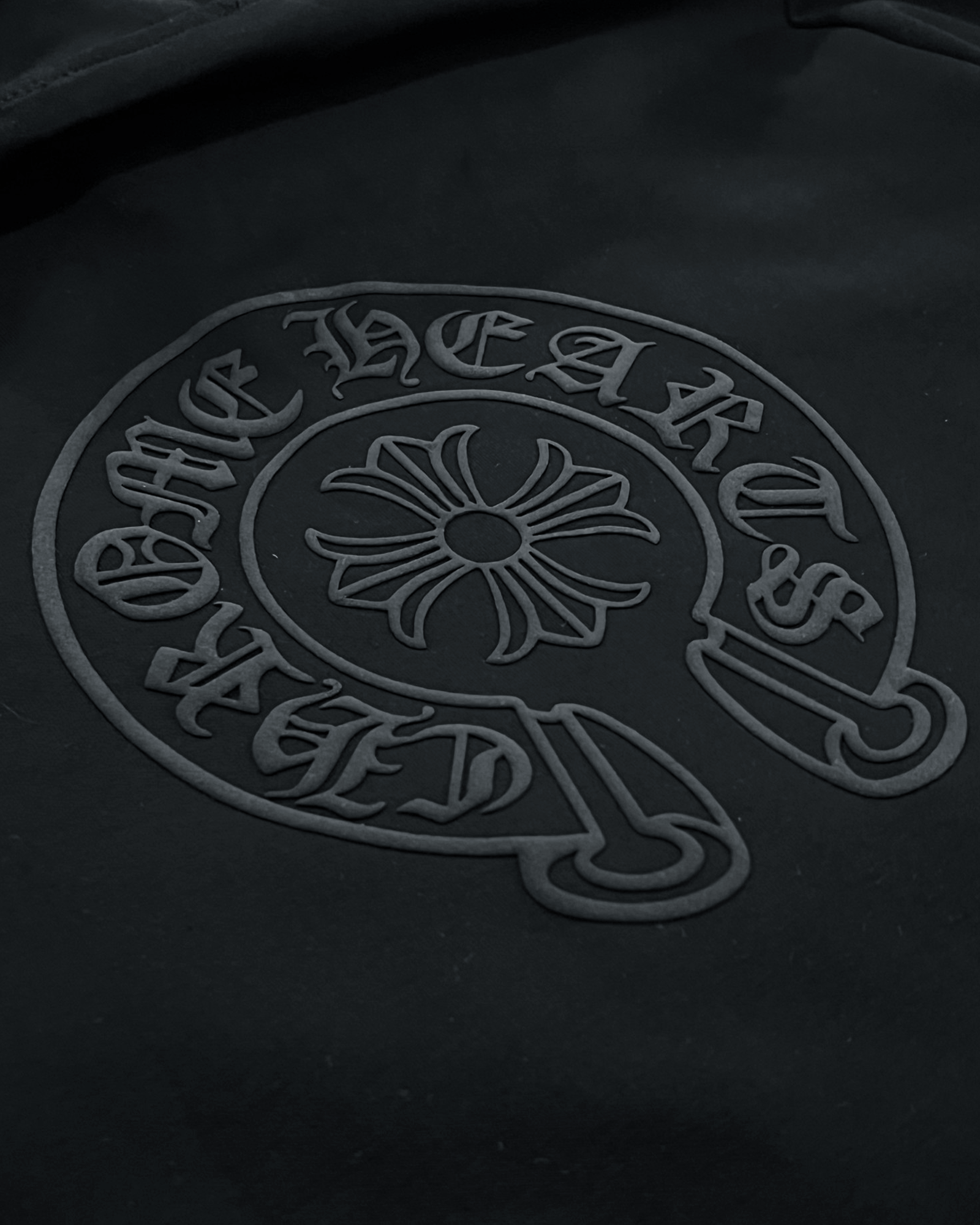 Chrome Hearts - Black Logo Zip Set - Black