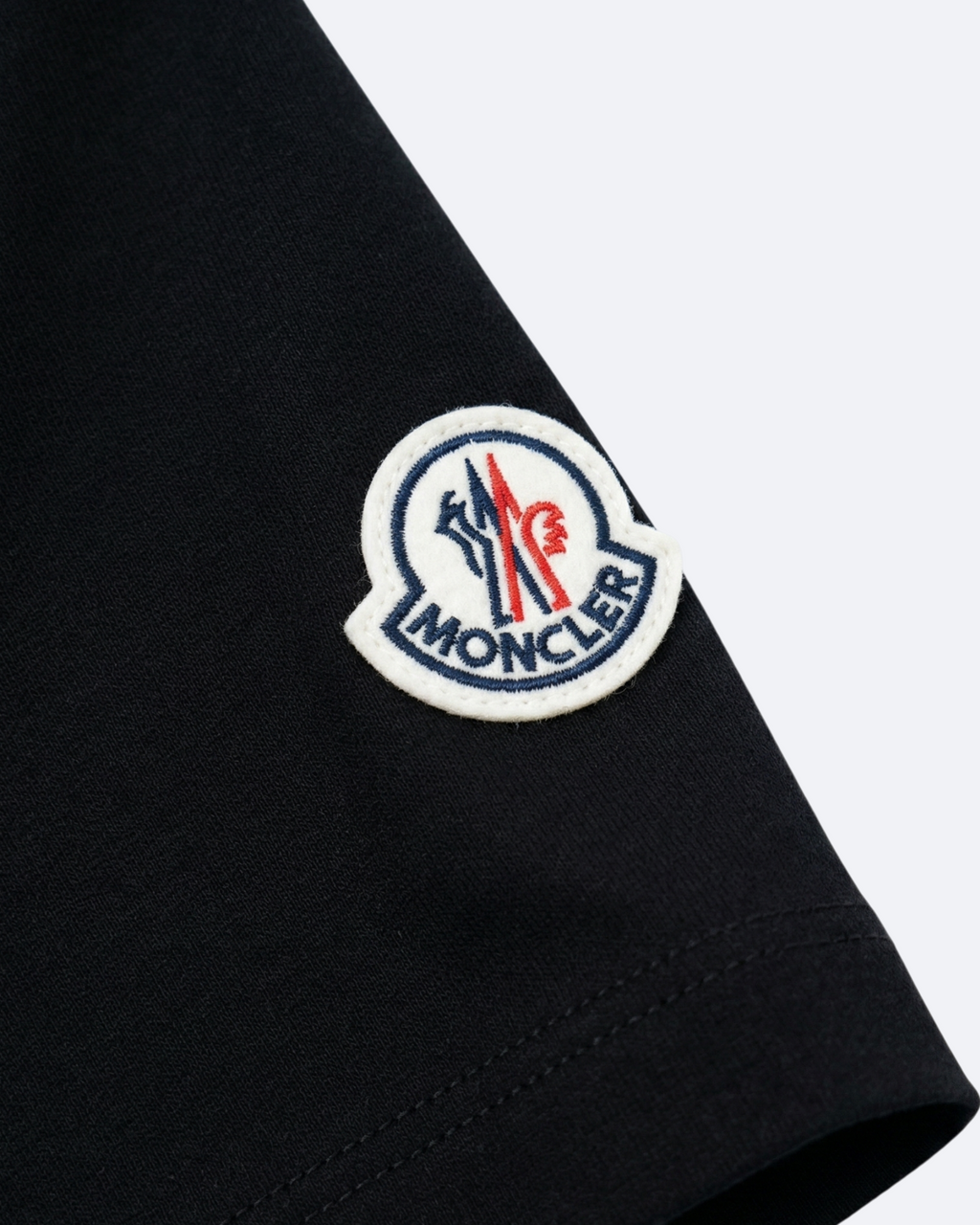 Moncler - Triple Logo Embroidery Summer Set - Black