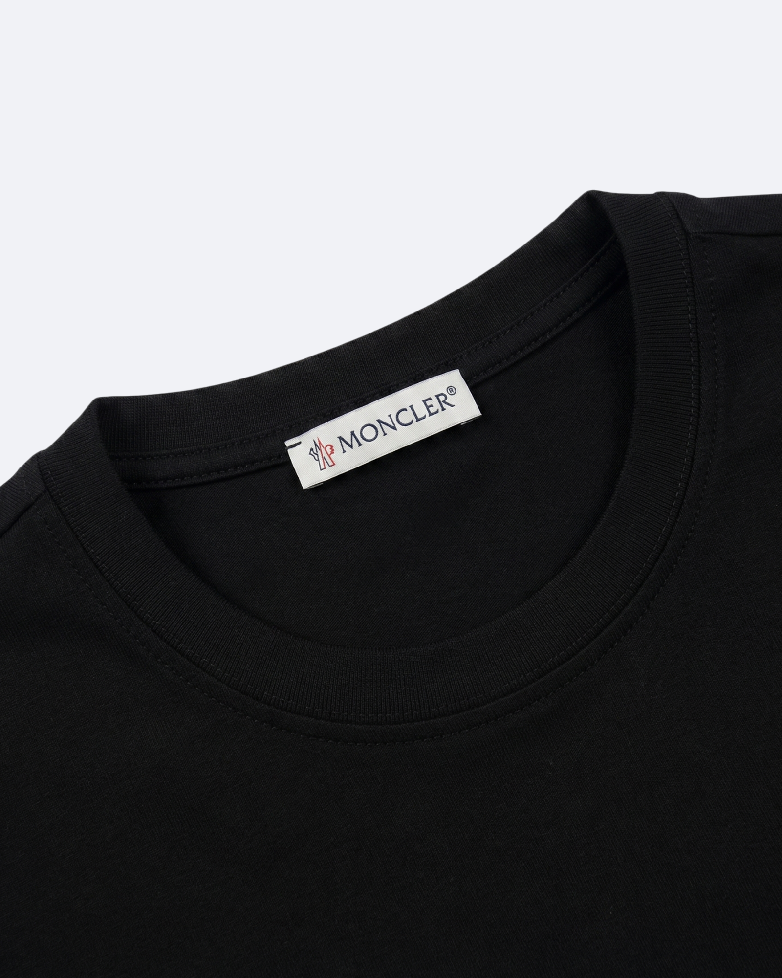 Moncler - Triple Logo Embroidery Summer Set - Black