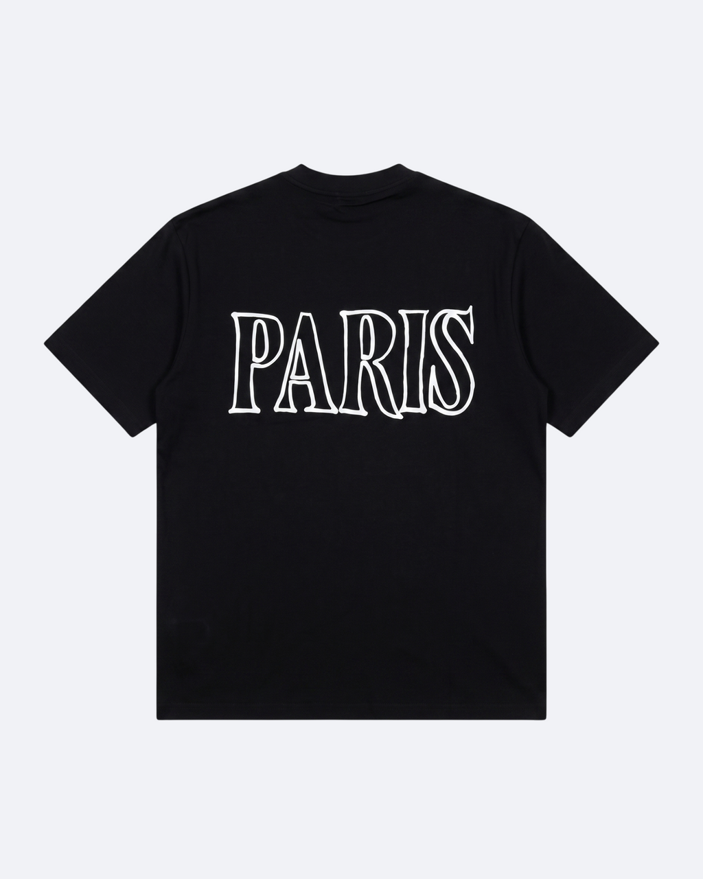 AMI - Outline Logotype T-Shirt - Black