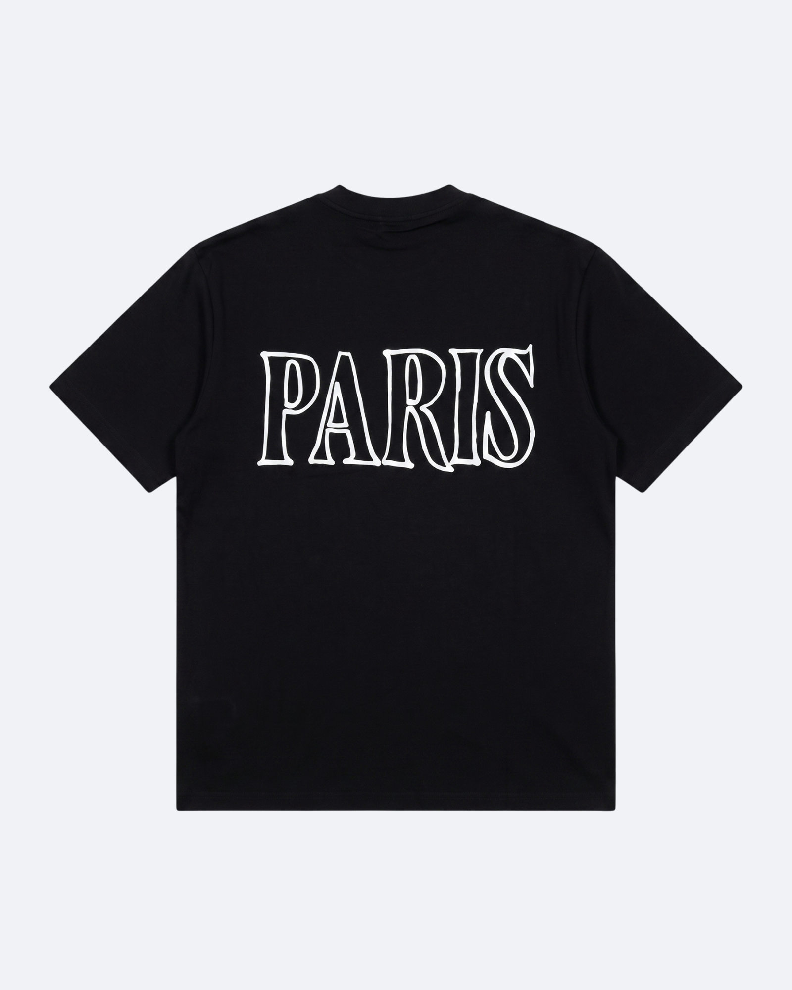 AMI - Outline Logotype T-Shirt - Black