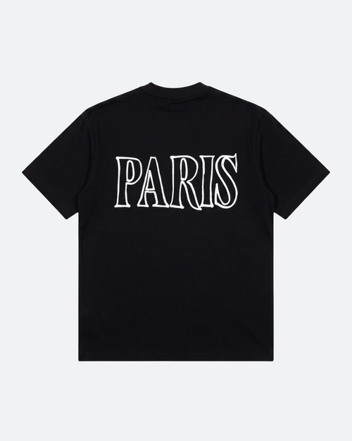 AMI - Outline Logotype T-Shirt - Black