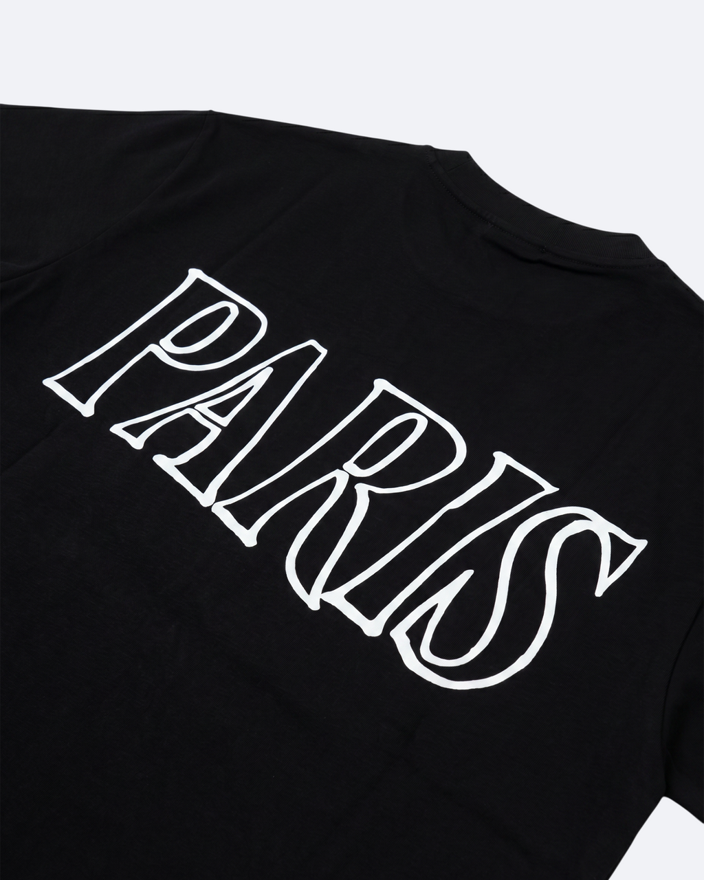 AMI - Outline Logotype T-Shirt - Black