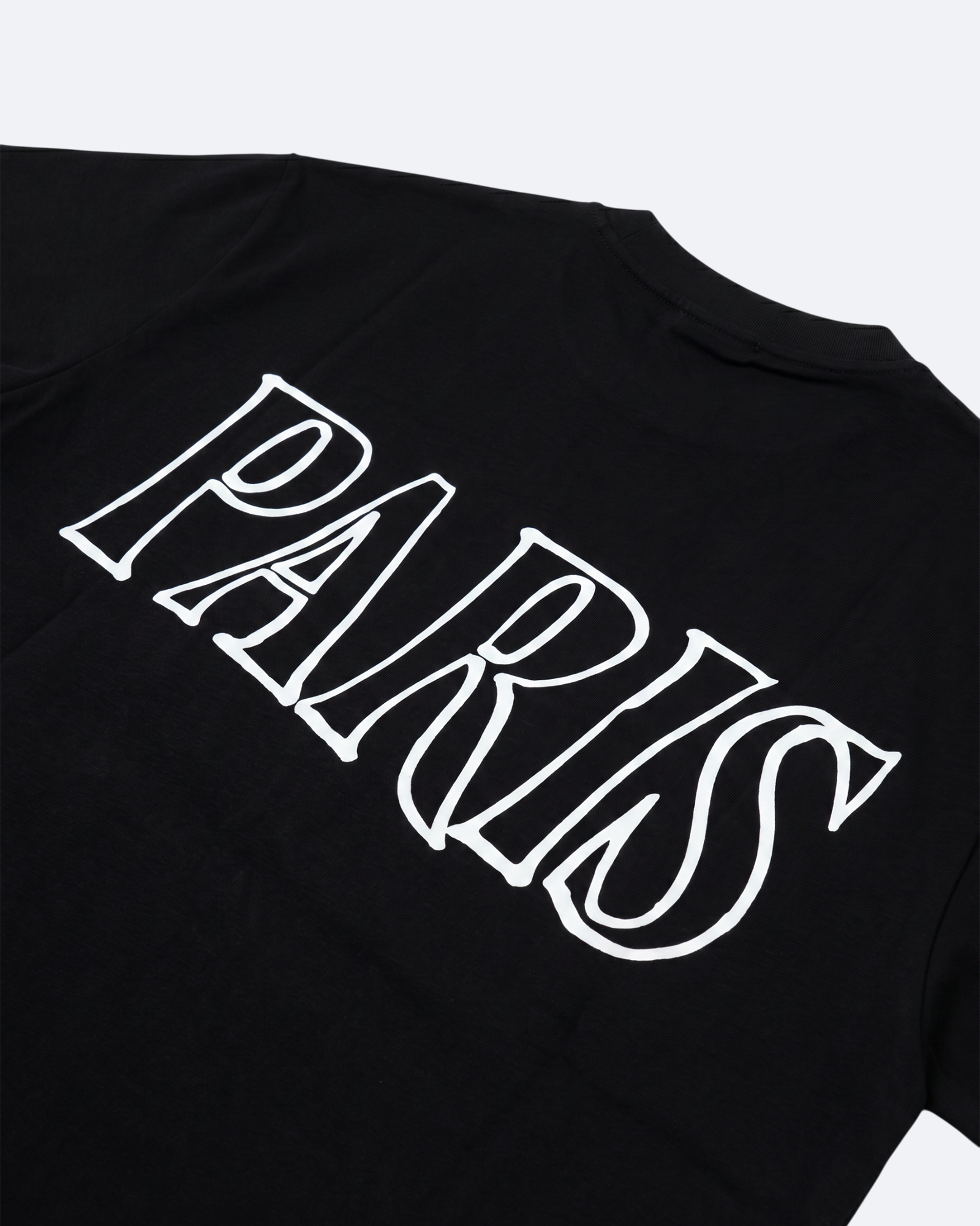 AMI - Outline Logotype T-Shirt - Black