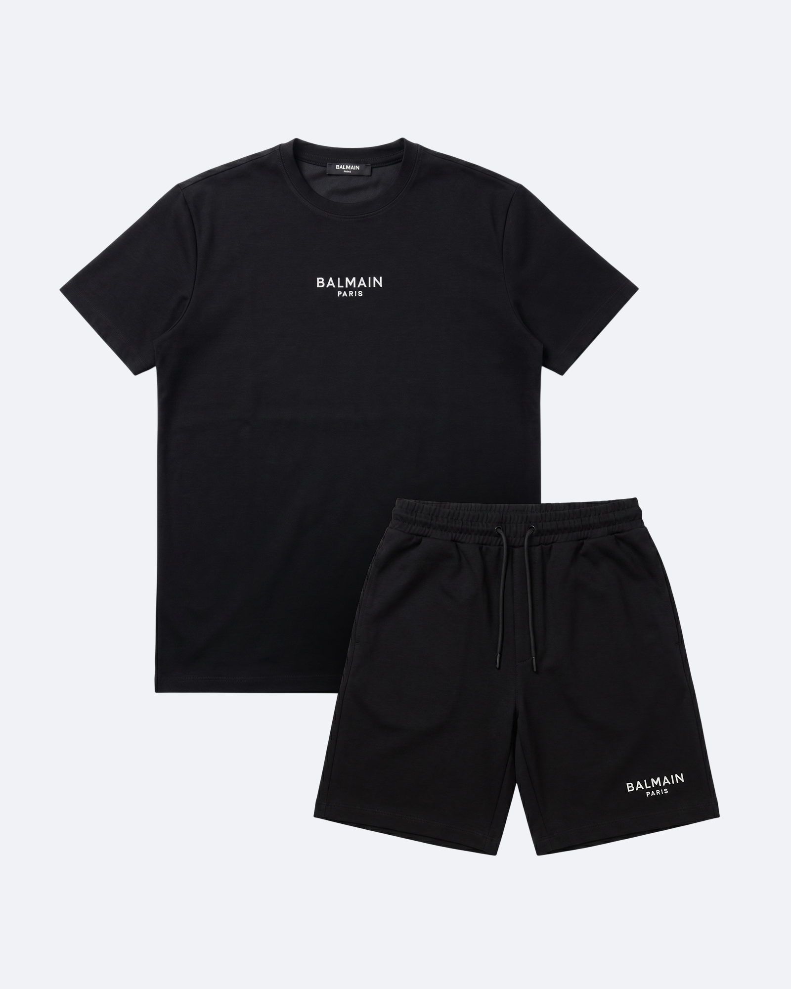 Balmain - Embroidery Logo Summer Set - Black