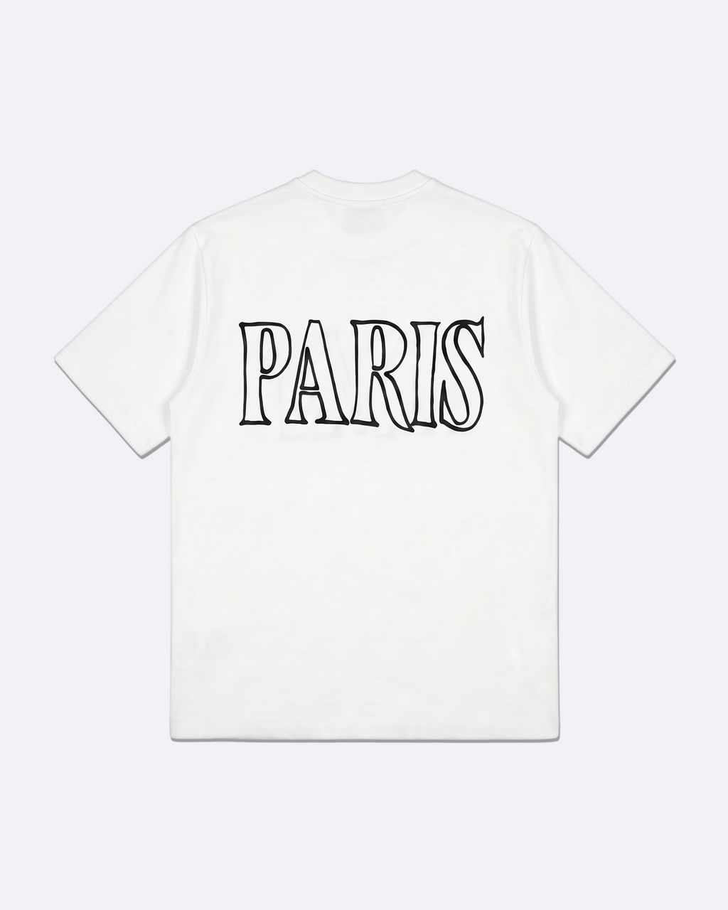 AMI - Outline Logotype T-Shirt - White