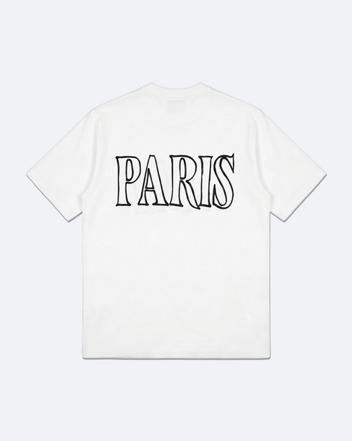 AMI - Outline Logotype T-Shirt - White
