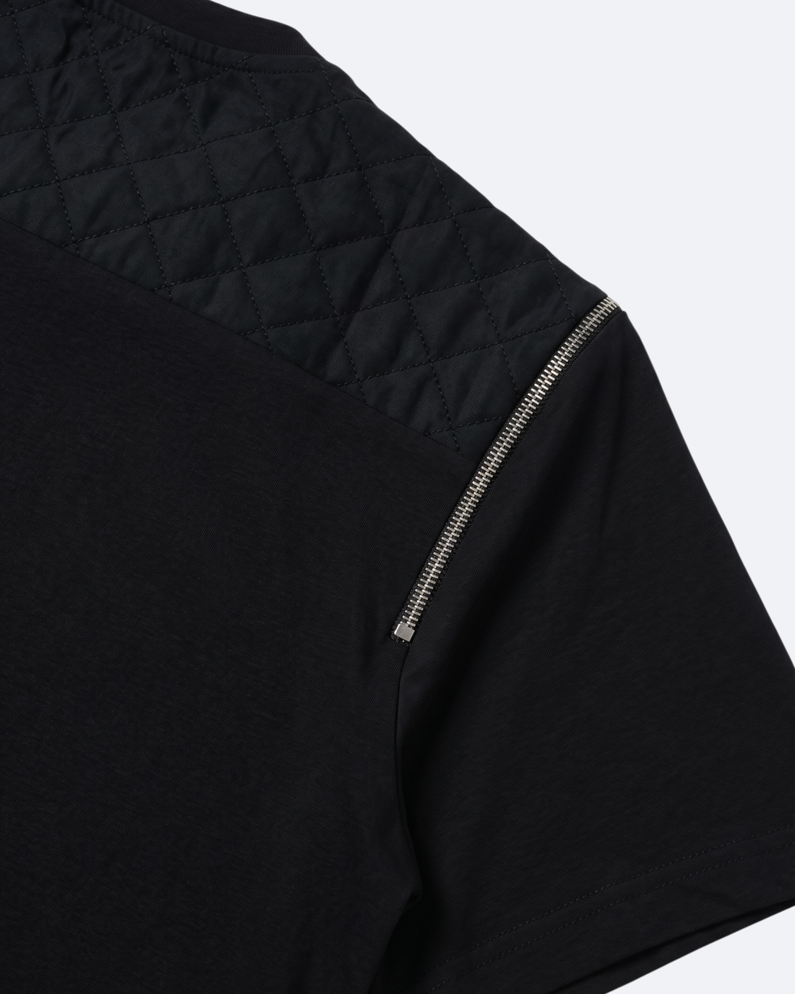 Philipp Plein - Sleeve Zip T-Shirt - Black