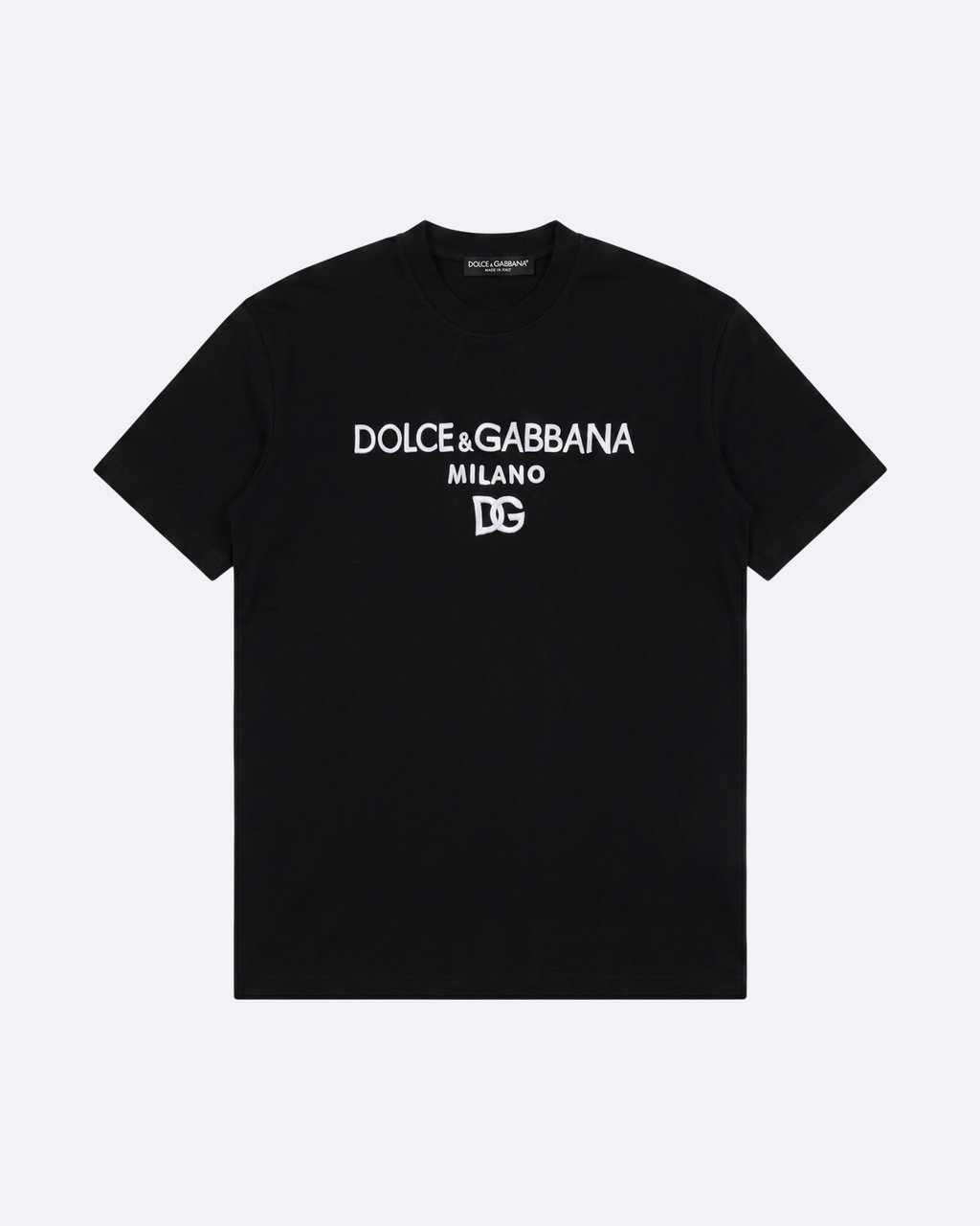 Dolce & Gabbana - Classic Logo Embroidery T-Shirt - Black
