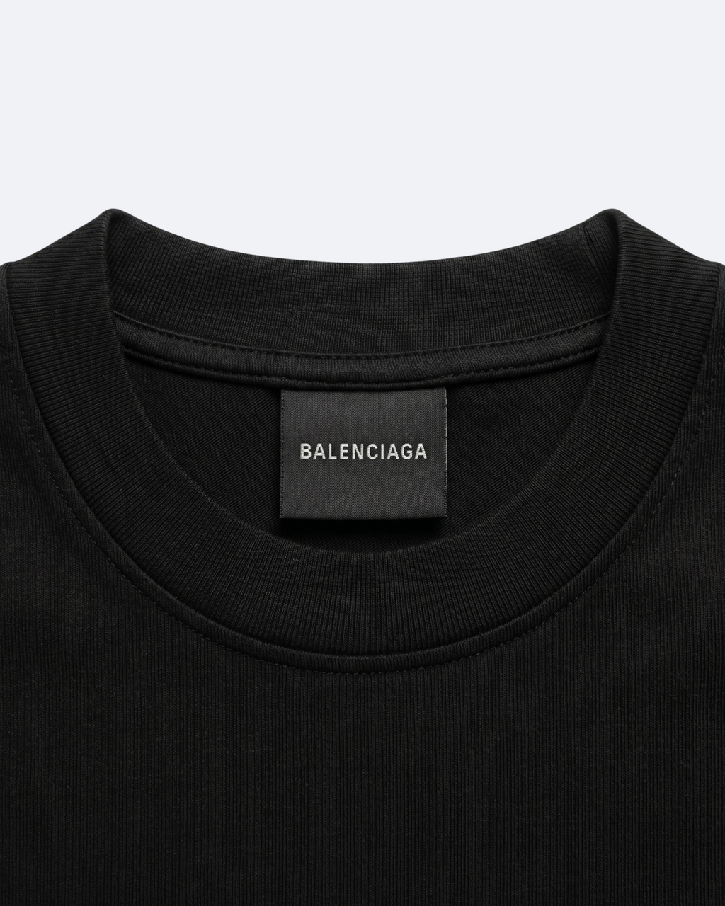 Balenciaga - Sleeve Stripe T-Shirt - Black