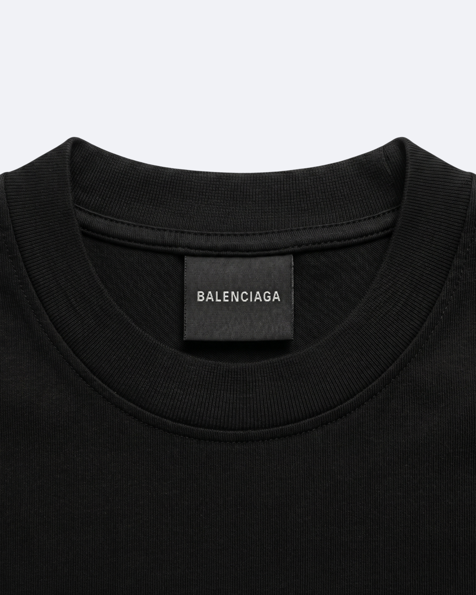 Balenciaga - Sleeve Stripe T-Shirt - Black