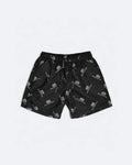 Balenciaga - BB Logo Print Swim Shorts - Black