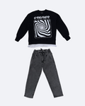 Dreamer - Blouse and Jeans Set For Boy